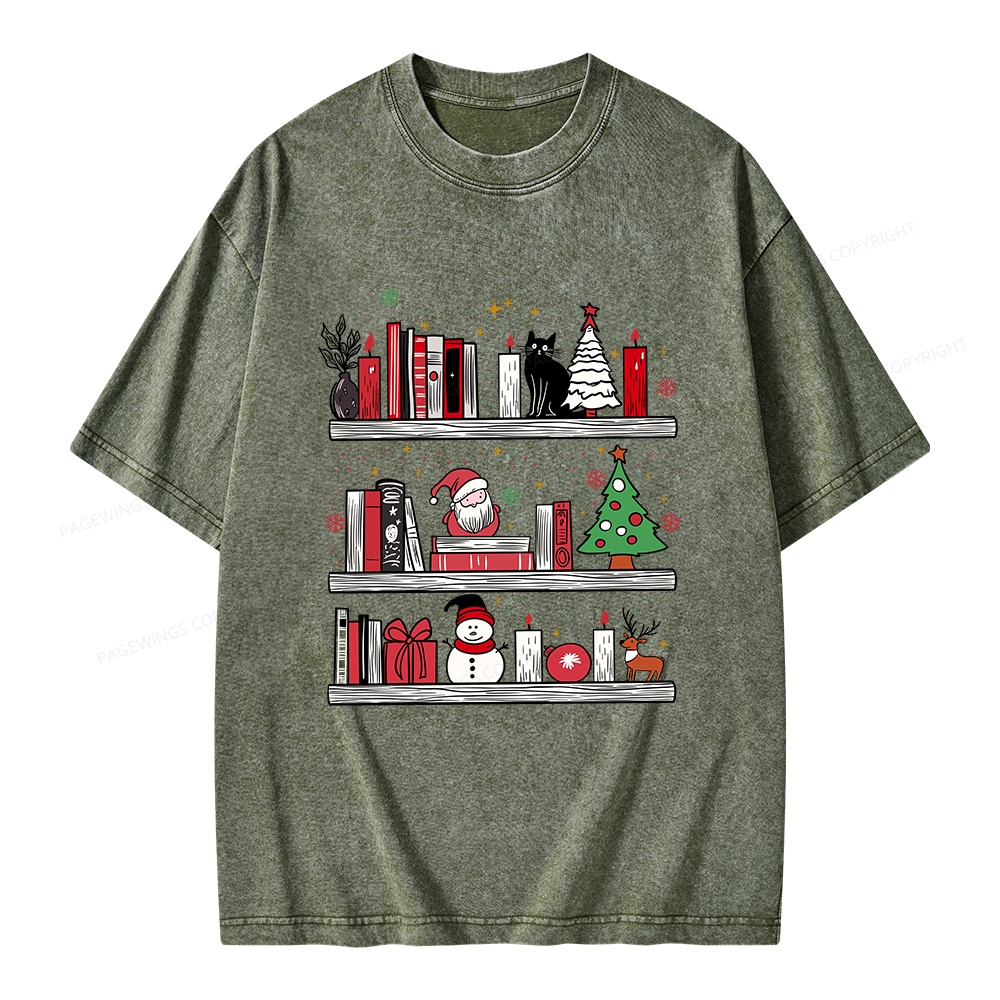 Pagewings Book Lover Unisex Washed T-shirt