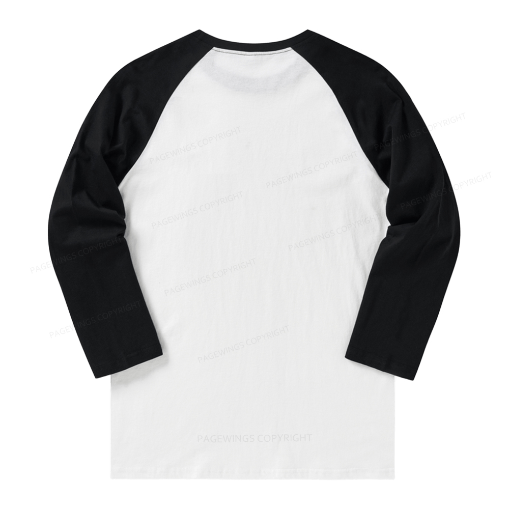 A-插肩长袖T模版Pagewings 文案 Long Sleeve Raglan T-shirt