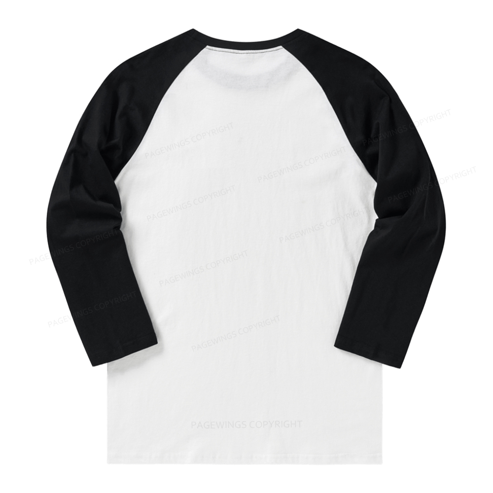 A-插肩长袖T模版Pagewings 文案 Long Sleeve Raglan T-shirt