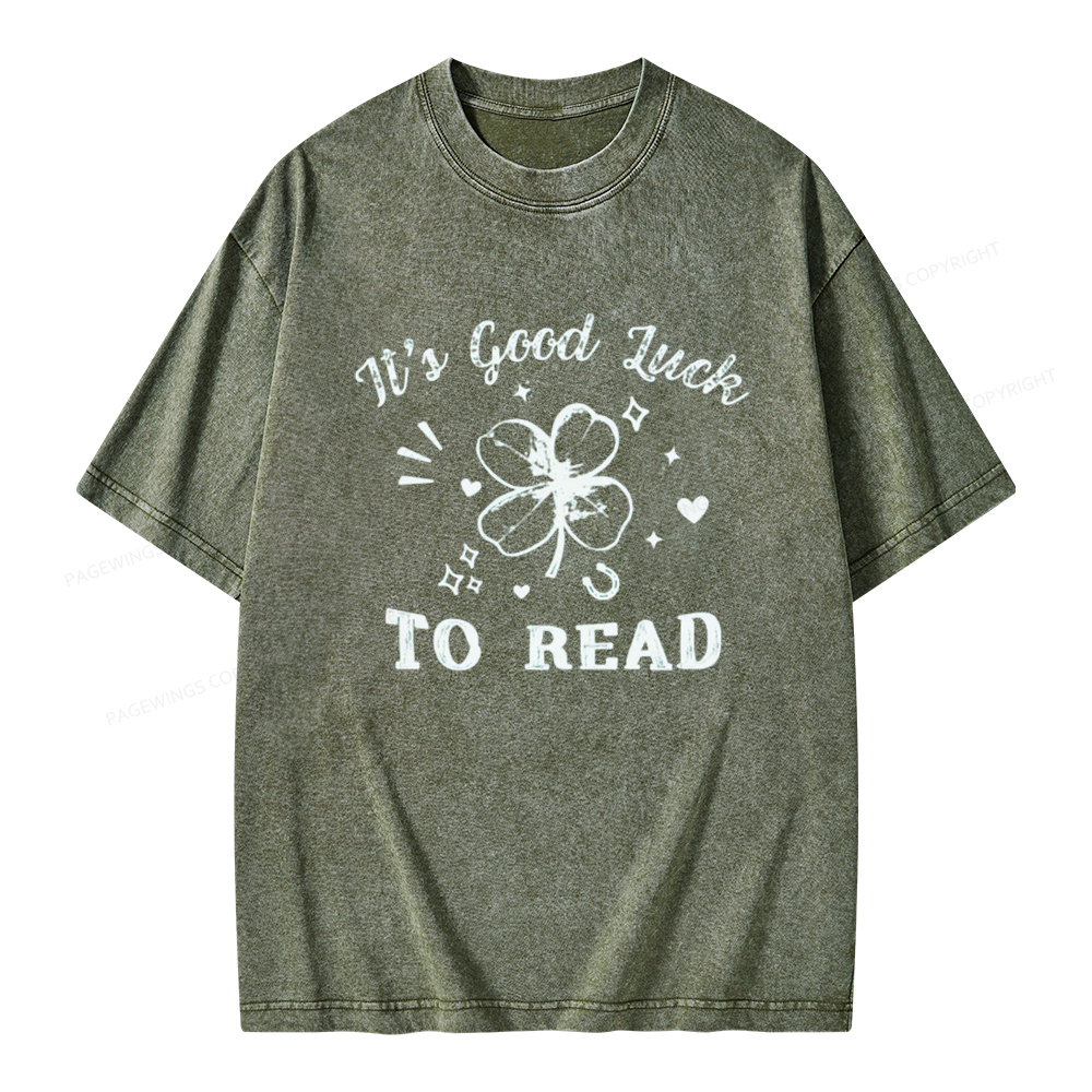 Pagewings St Patricks Day Teacher Shirts  Unisex Washed T-shirt