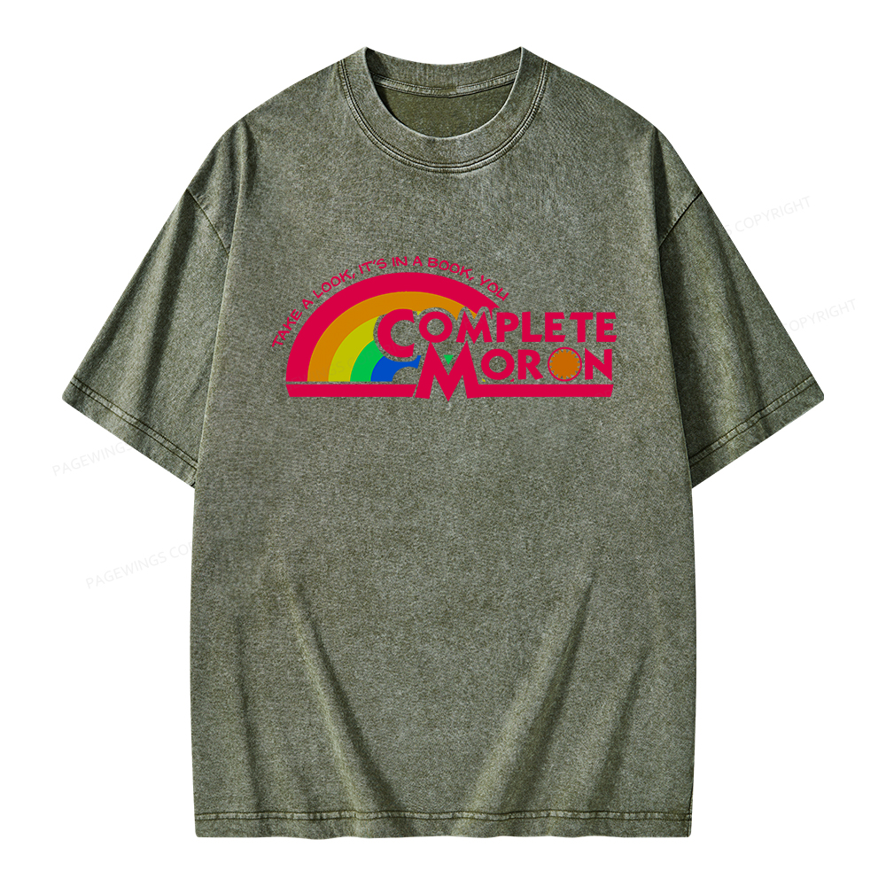 Pagewings Take A Look It's In A Book Unisex Washed T-shirt