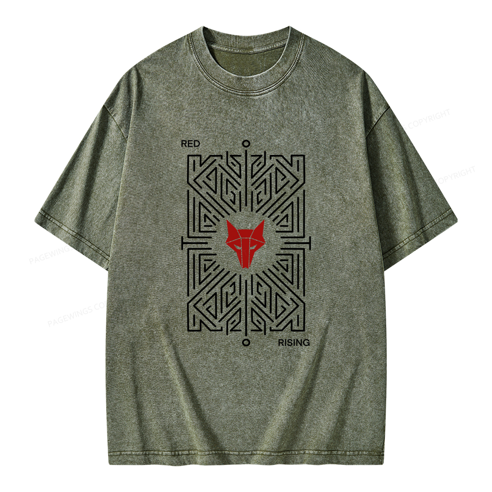 Pagewings Howlers Unisex Washed T-shirt