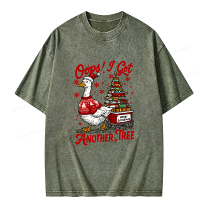 Pagewings Oops I Got Another Tree Unisex Washed T-shirt