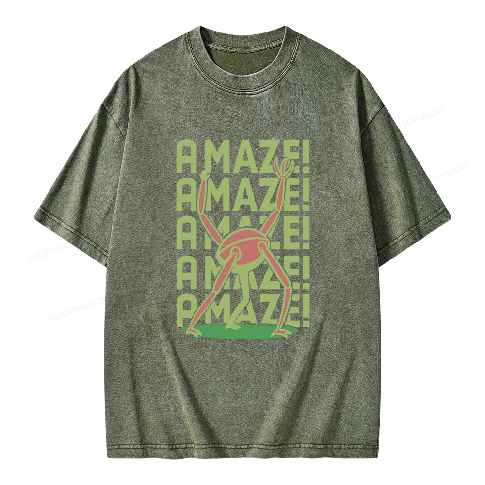 Pagewings Rocky Amaze Unisex Washed T-shirt