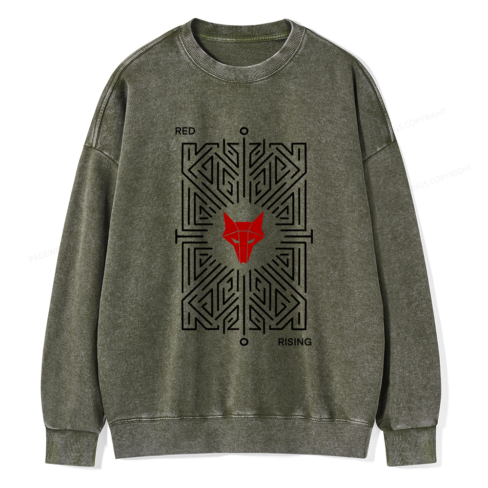 Pagewings Howlers Unisex Washed Sweatshirt