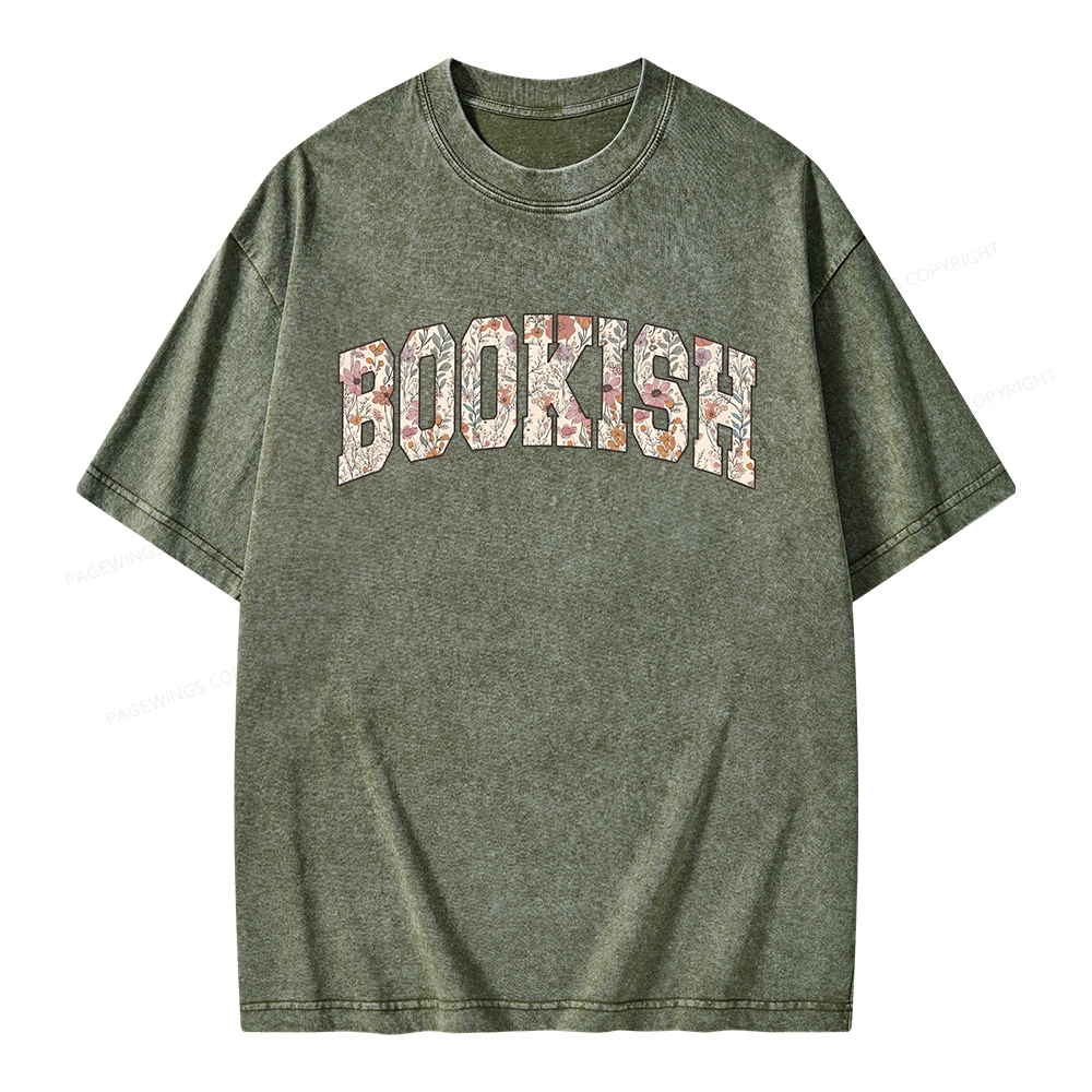 Pagewings Bookish Unisex Washed T-shirt