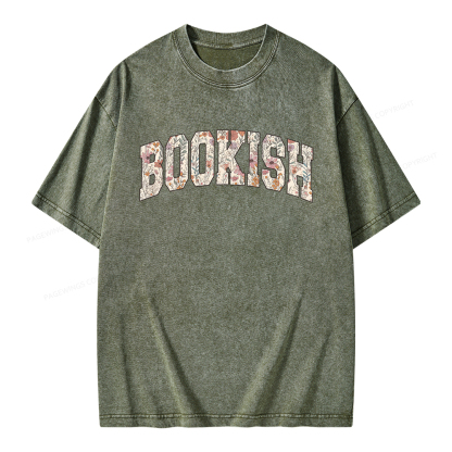 Pagewings Bookish Unisex Washed T-shirt