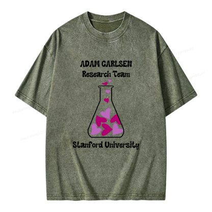 Pagewings Adam Carlsen Research Team Unisex Washed T-shirt