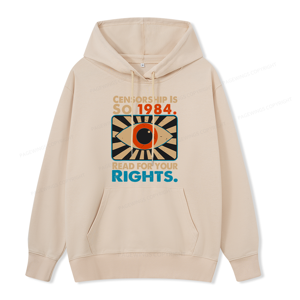 Pagewings Read For Your Rights Unisex Classic Hoodie