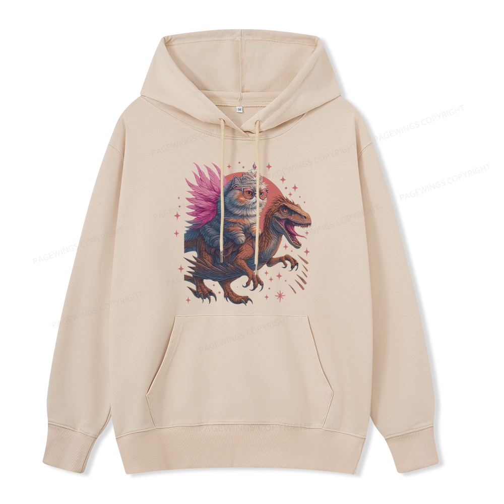 Pagewings Vintage Book Lover Princess Unisex Classic Hoodie