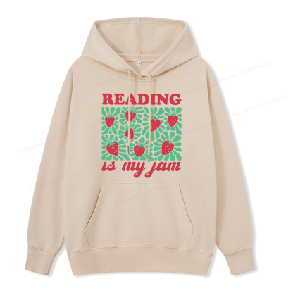 Pagewings Reading Is My Jam Unisex Classic Hoodie