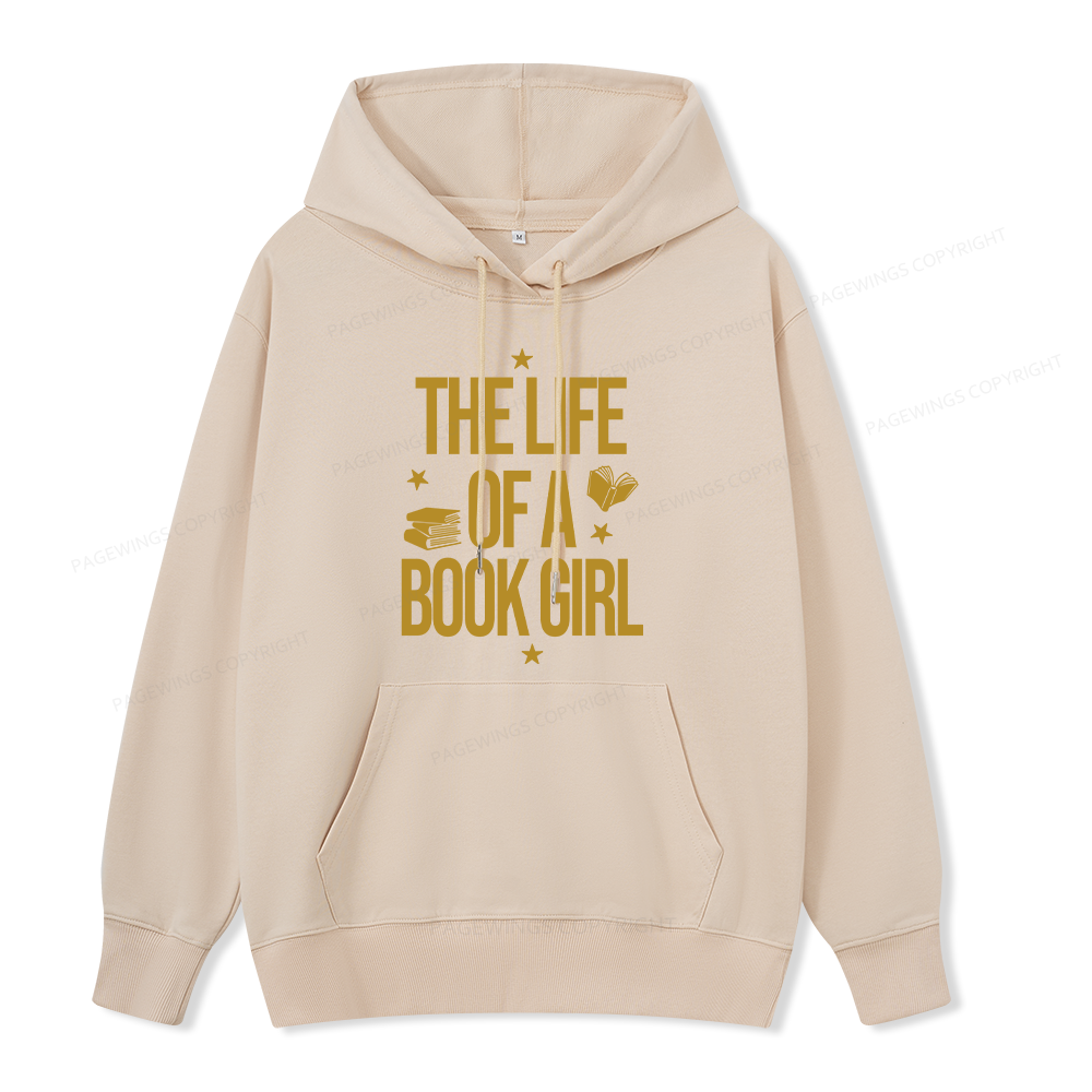 Pagewings The Life of a Book Girl Unisex Classic Hoodie