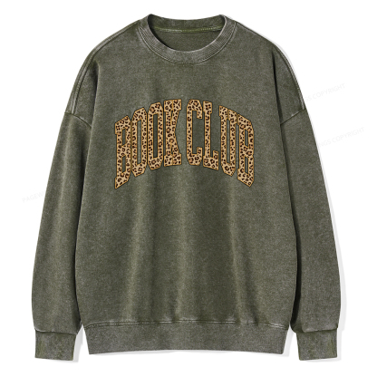 Pagewings Book Club Unisex Washed Sweatshirt