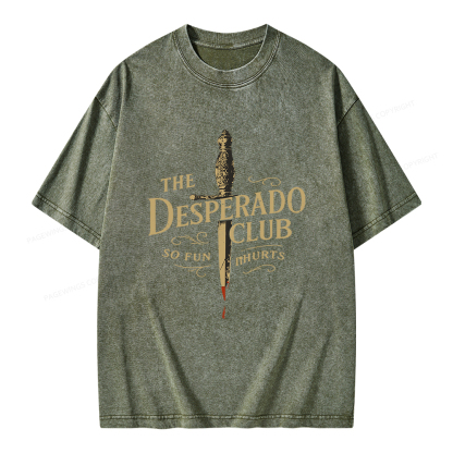 Pagewings Desperado Club Unisex Washed T-shirt