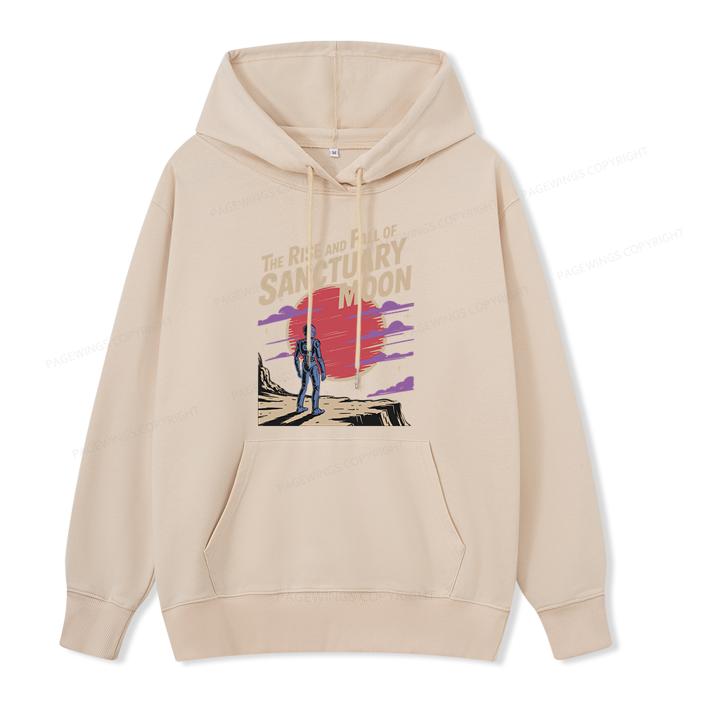 Pagewings The Rise And Fall Of Sanctuary Moon Unisex Classic Hoodie