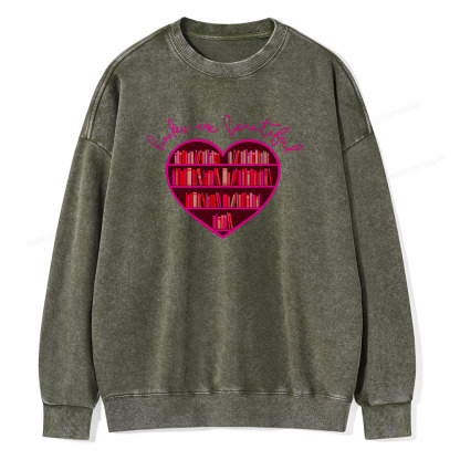 Pagewings Book Lover's T Shirts Unisex Washed Sweatshirt