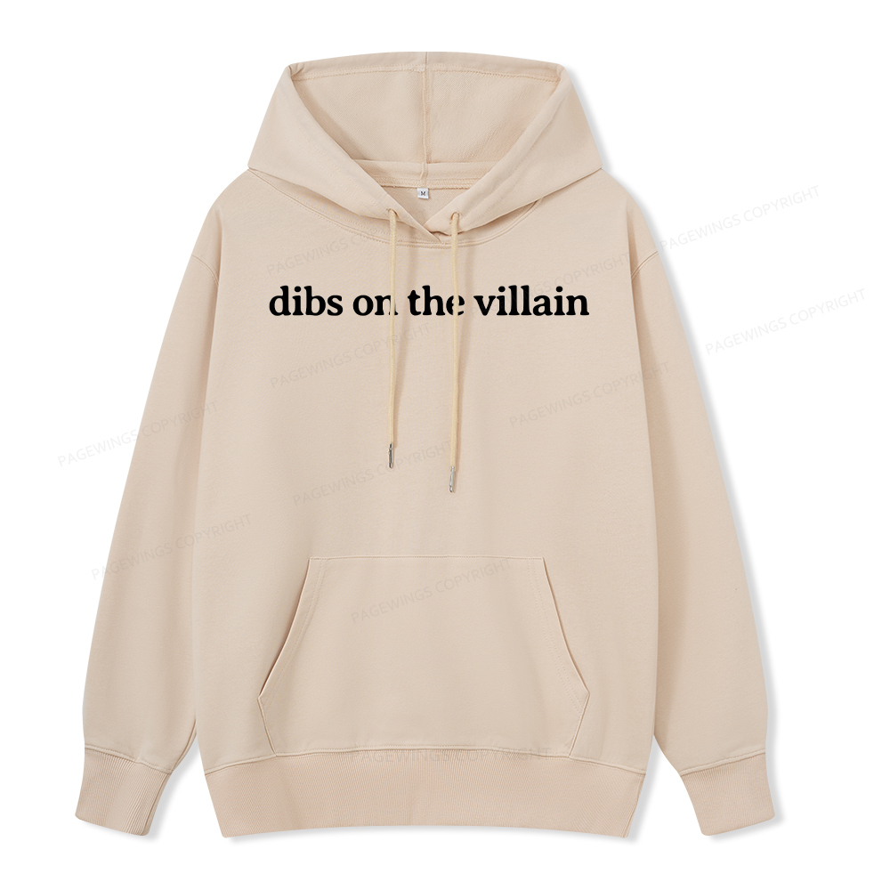 Pagewings Dibs On The Villain Unisex Classic Hoodie