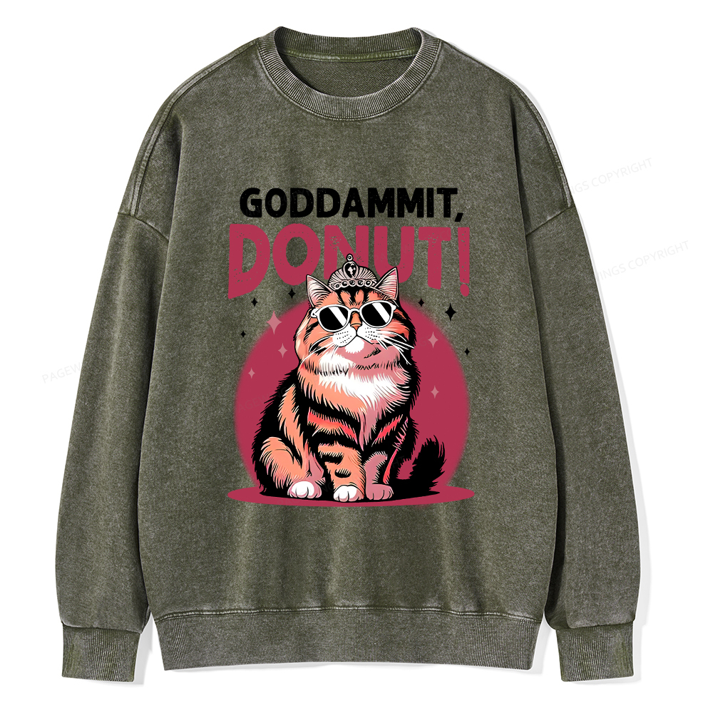 Pagewings Princess Sci-Fi Book Lover Unisex Washed Sweatshirt