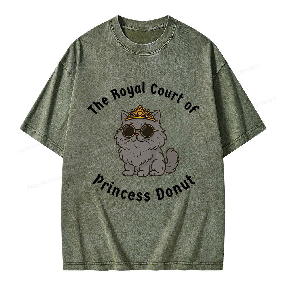 Pagewings The Royal Court Unisex Washed T-shirt