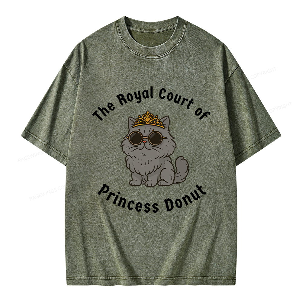 Pagewings The Royal Court Unisex Washed T-shirt