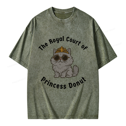 Pagewings The Royal Court Unisex Washed T-shirt