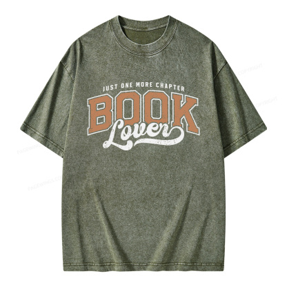 Pagewings One More Chapter Unisex Washed T-shirt