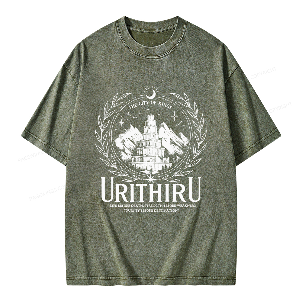 Pagewings Urithiru Unisex Washed T-shirt