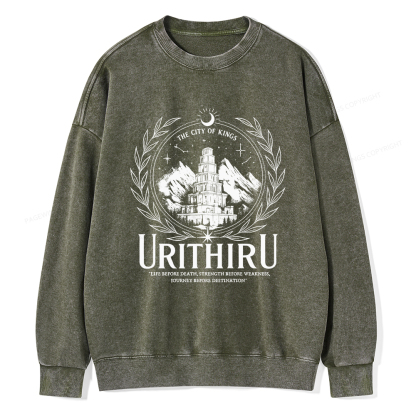 Pagewings Urithiru Unisex Washed Sweatshirt