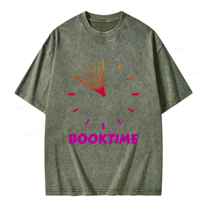 Pagewings Booktime Unisex Washed T-shirt