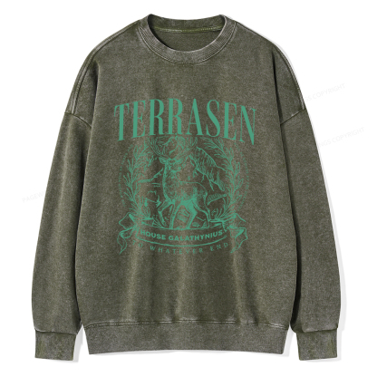Pagewings Terrasen Unisex Washed Sweatshirt
