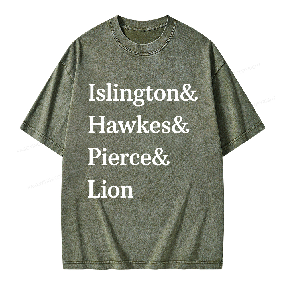 Pagewings Bookish Fan Unisex Washed T-shirt