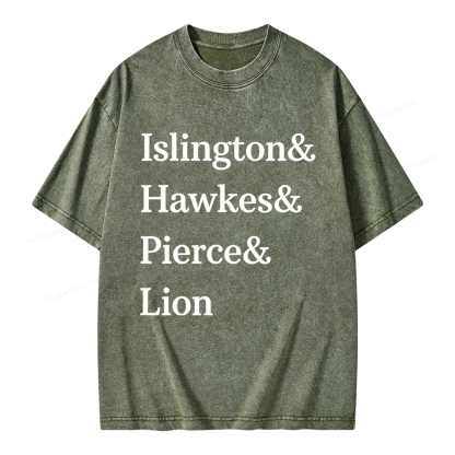 Pagewings Bookish Fan Unisex Washed T-shirt
