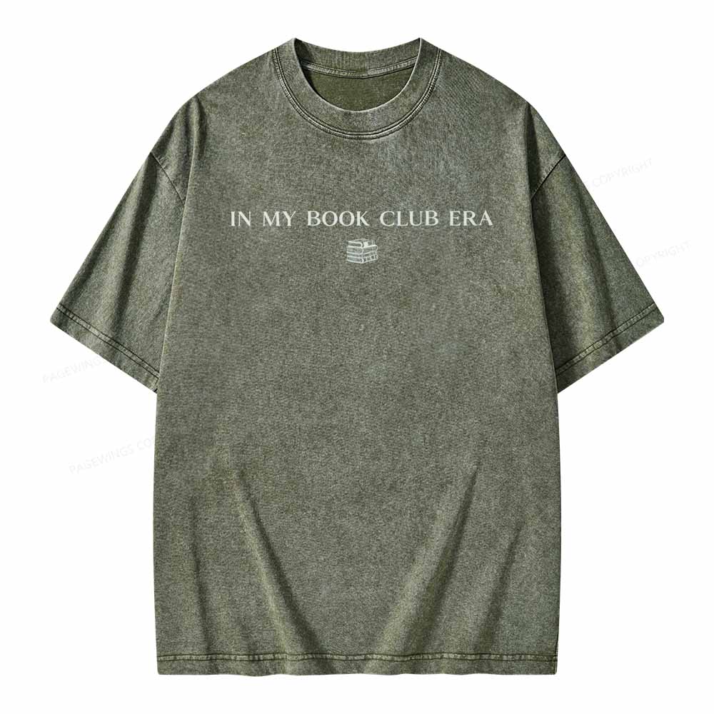 Pagewings Book Club Comfort Colors T-shirt Unisex Washed T-shirt