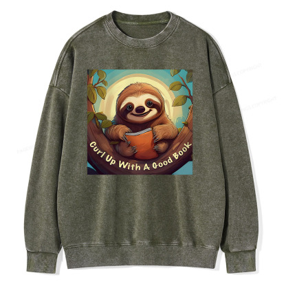 Pagewings Book love T-Shirts Unisex Washed Sweatshirt