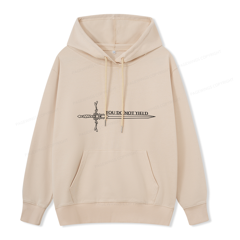 Pagewings You Do Not Yield Unisex Classic Hoodie