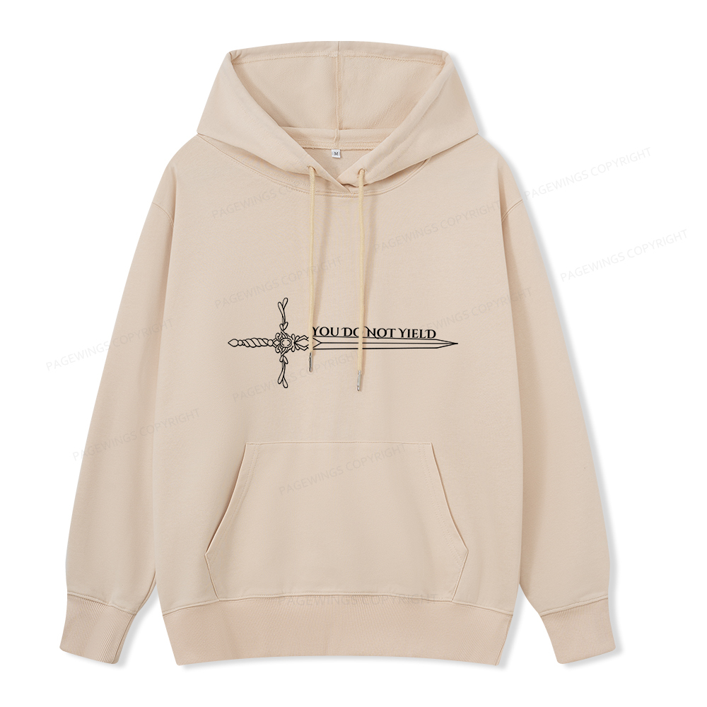 Pagewings You Do Not Yield Unisex Classic Hoodie