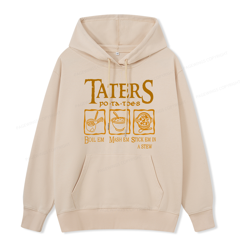 Pagewings Taters PoTaToes Unisex Classic Hoodie
