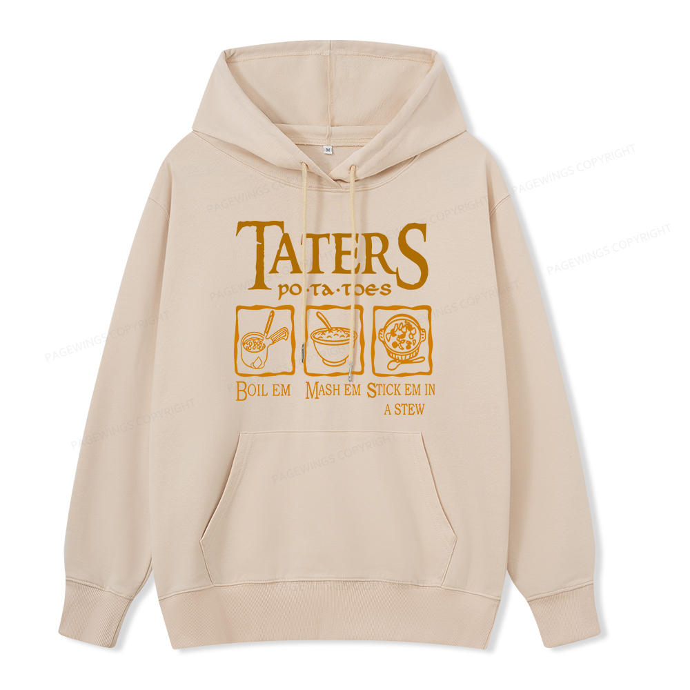 Pagewings Taters PoTaToes Unisex Classic Hoodie