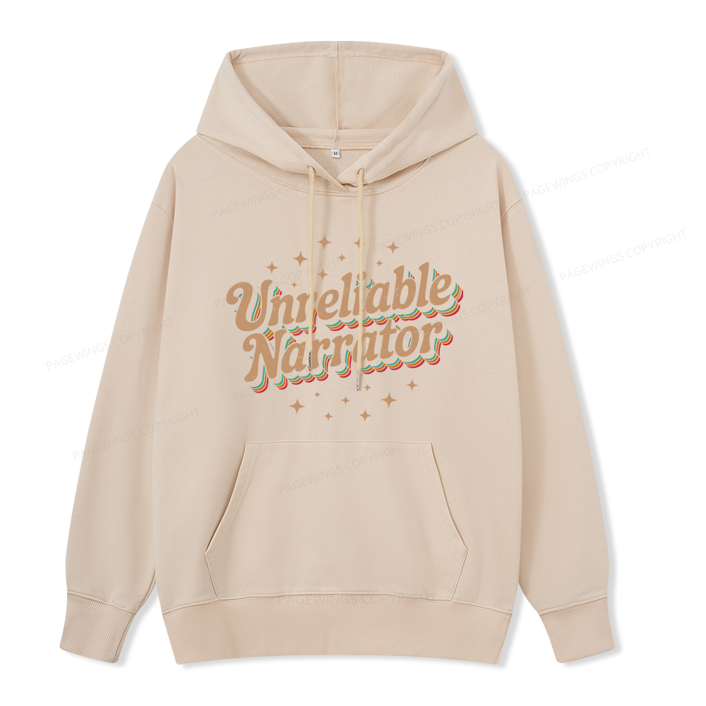 Pagewings Unreliable Narrator Unisex Classic Hoodie