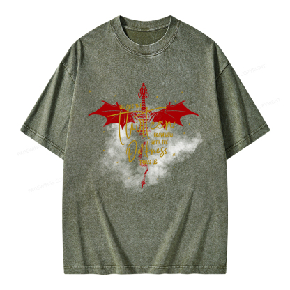 Pagewings We are the Thirteen Unisex Washed T-shirt