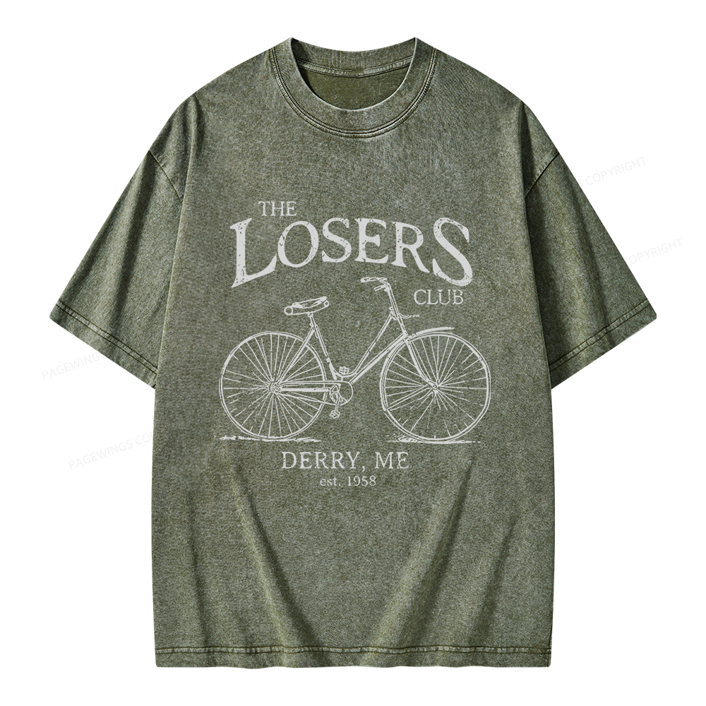 Pagewings The Losers Club Unisex Washed T-shirt