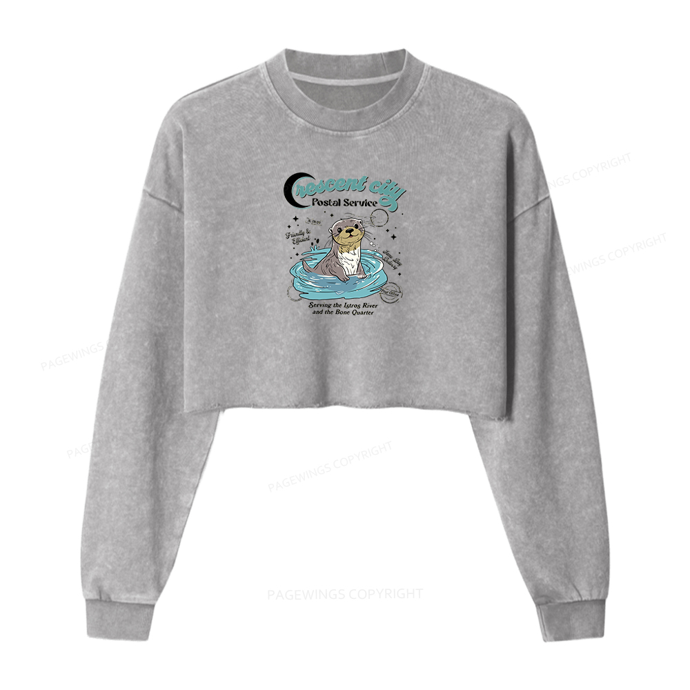 Pagewings Crescent City Postal Service Shirt Sweatshirt