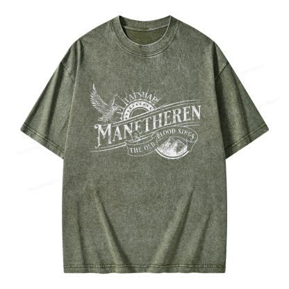 Pagewings Manetheren Unisex Washed T-shirt