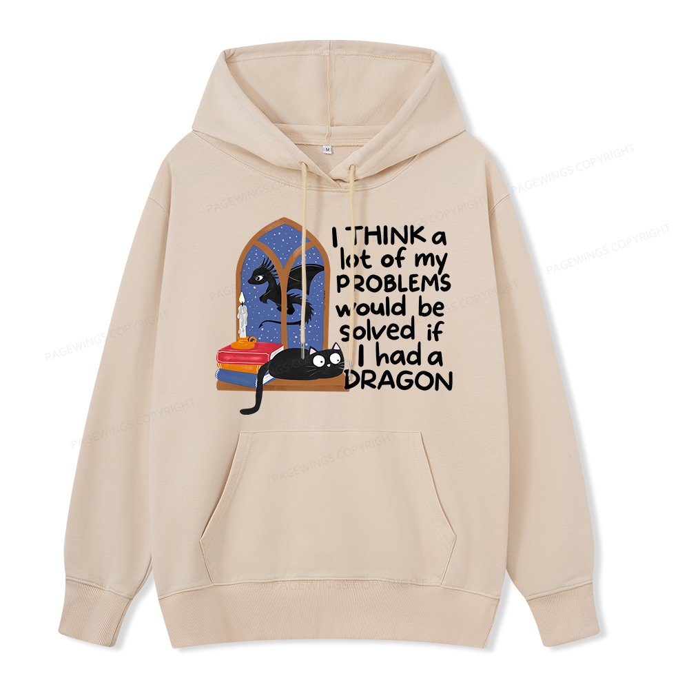 Pagewings If I Had A BookDragon Unisex Classic Hoodie