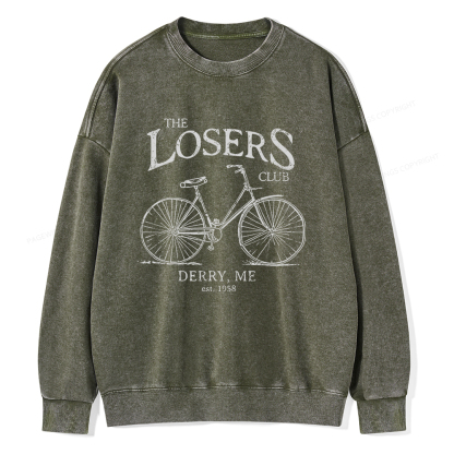 Pagewings The Losers Club Unisex Washed Sweatshirt