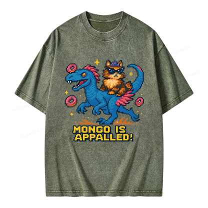 Pagewings Mongo Is Appalled Unisex Washed T-shirt