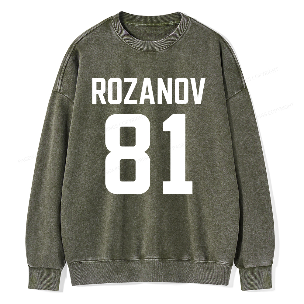 Pagewings Romance Novel Lover Unisex Washed Sweatshirt