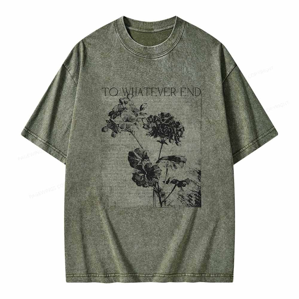 Pagewings TOG Fan Shirt Unisex Washed T-shirt