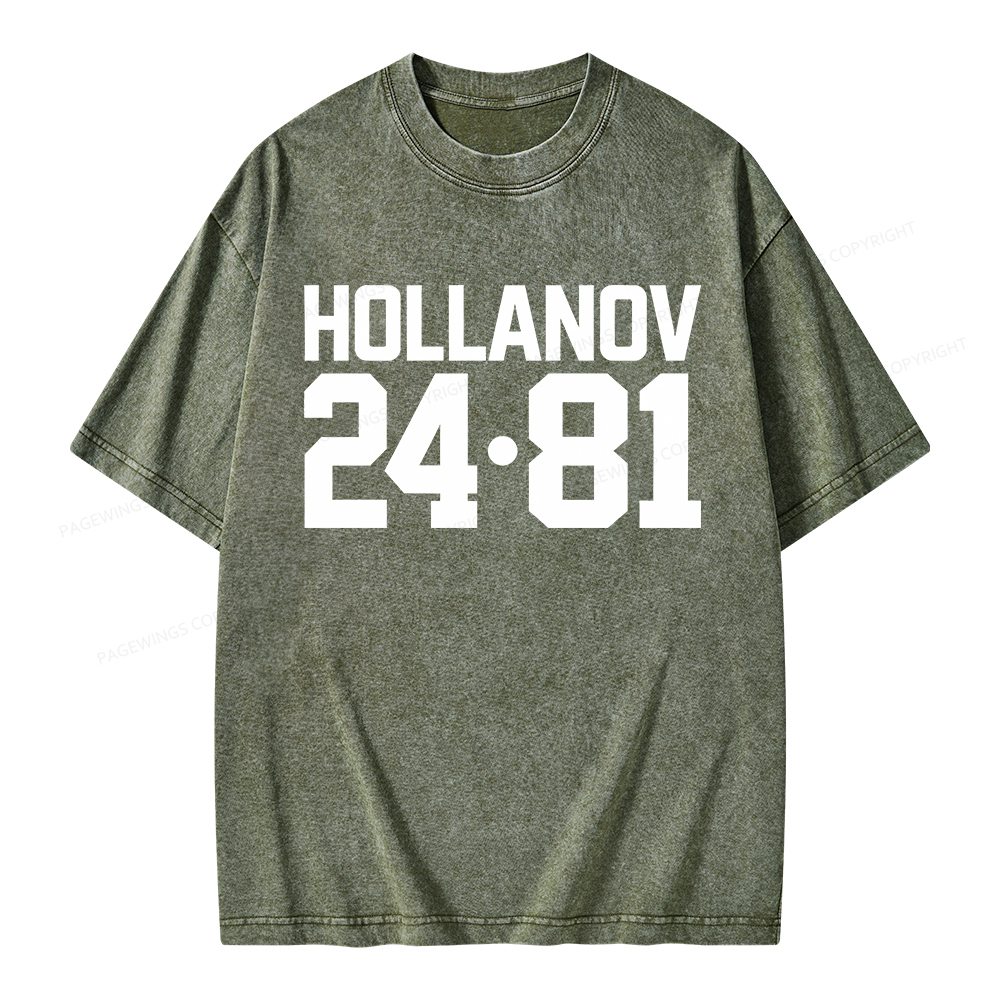 Pagewings Romance Numbers Unisex Washed T-shirt