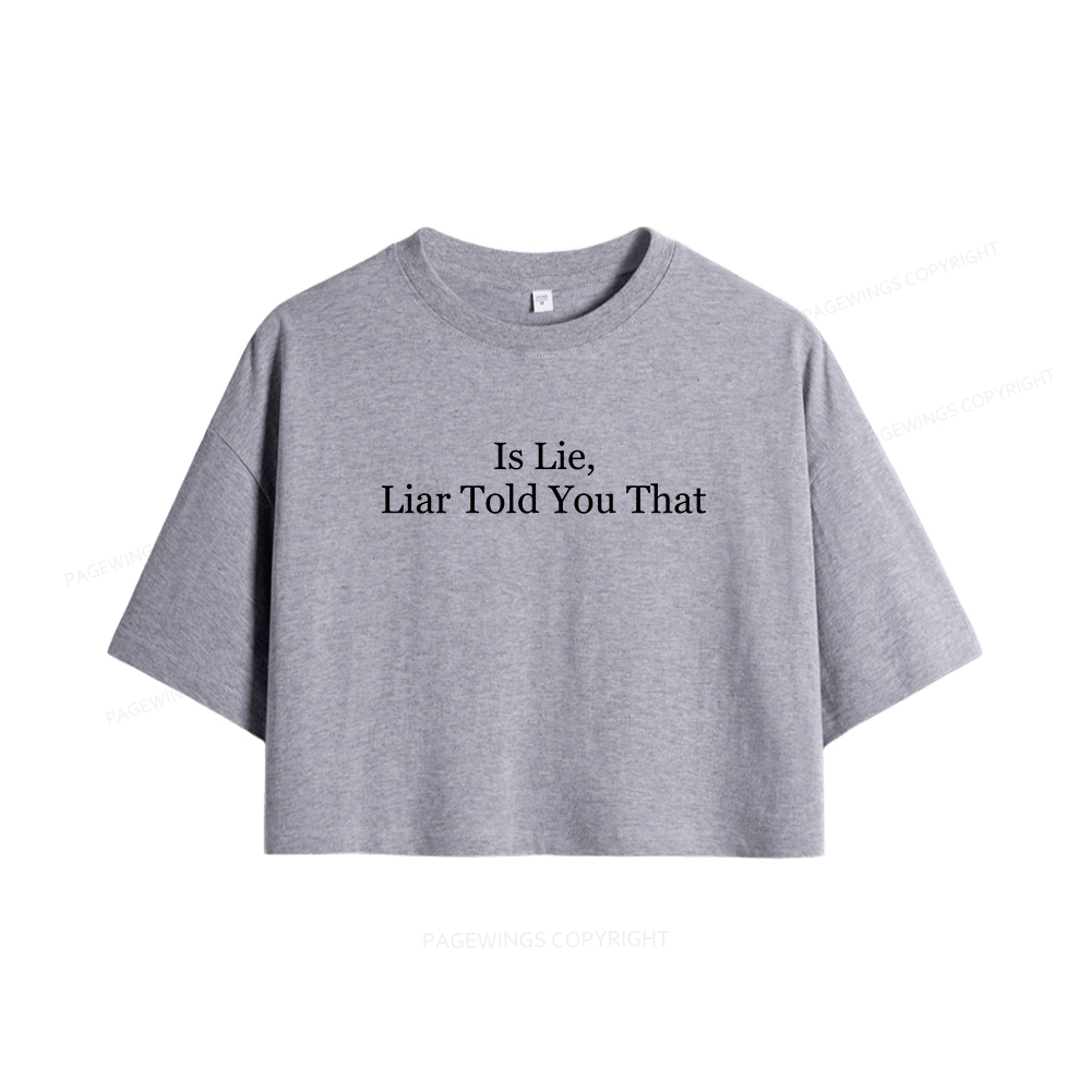 Pagewings Is Lie Liar Told You That Women Crop Tops